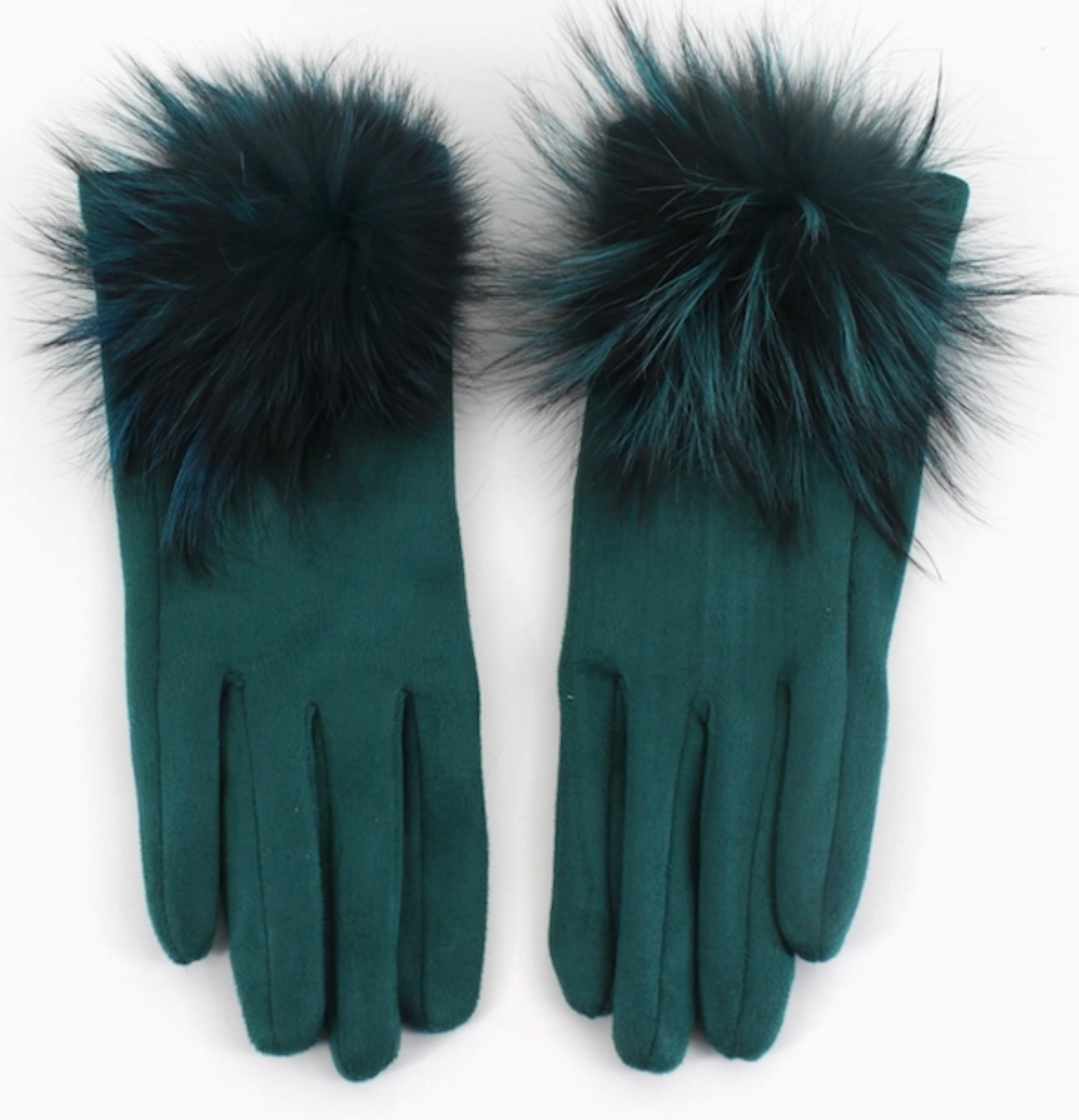PRETTY PERSUATIONS POM POM GLOVES