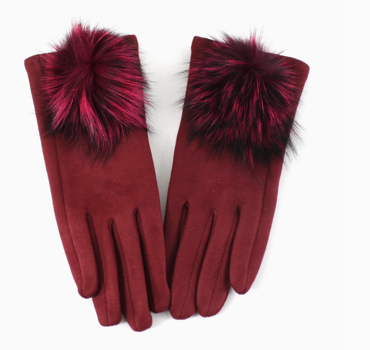 PRETTY PERSUATIONS POM POM GLOVES