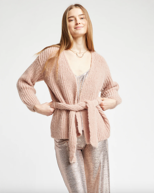 SELF CONTRAST TILLIE CARDIGAN