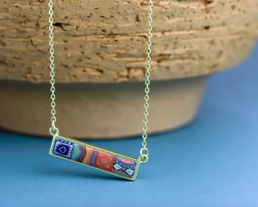 JILZARAH SEDONA SKY MINI BAR NECKLACE