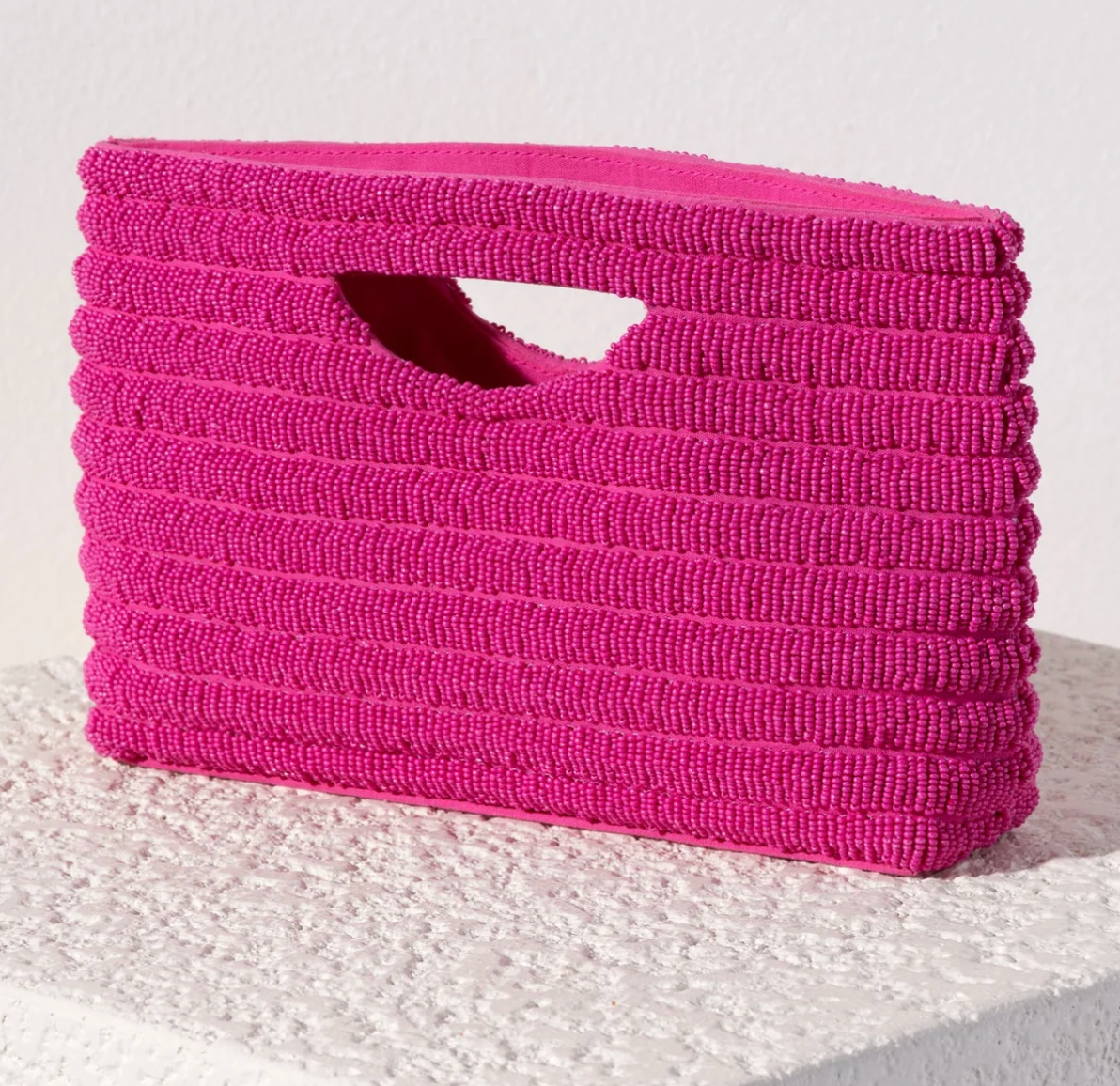 SHIRALEAH BEADED CLUTCH