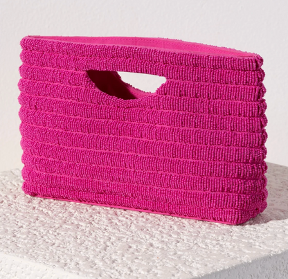 SHIRALEAH BEADED CLUTCH