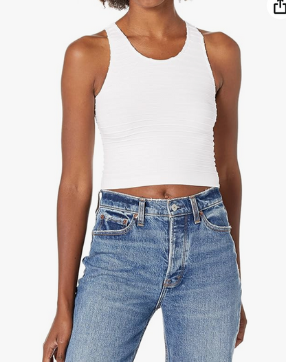 SUGARLIPS CROPPED LEA TANK