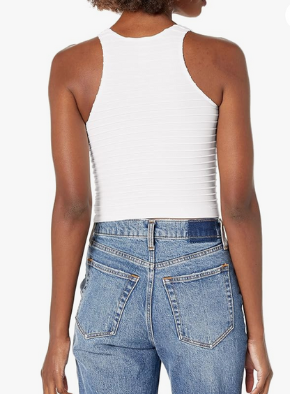 SUGARLIPS CROPPED LEA TANK