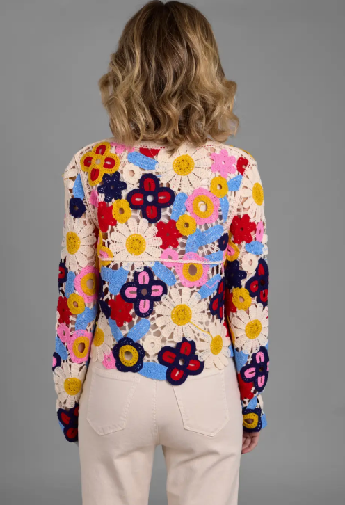 SAACHI RAINBOW FLOWER JACKET