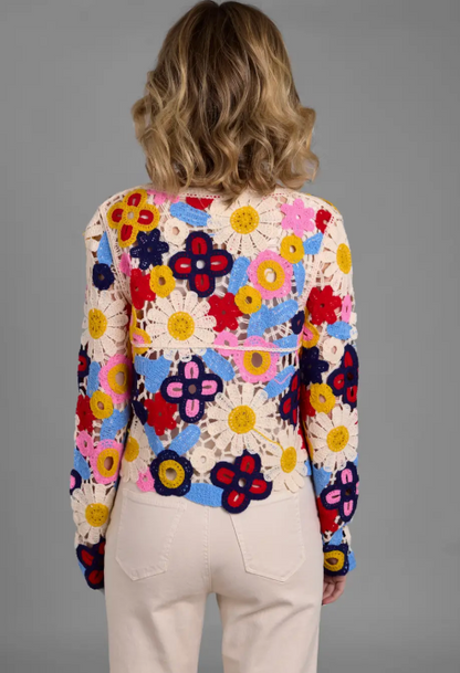 SAACHI RAINBOW FLOWER JACKET