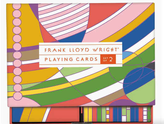CHRONICLE BOOKS FRANK LLOYD WRIGHT PLAYING CARDS