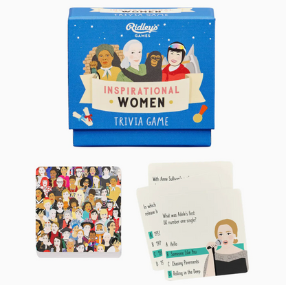 CHRONICLE BOOKS INSPIRATIONAL WOMEN TRIVIA GAME