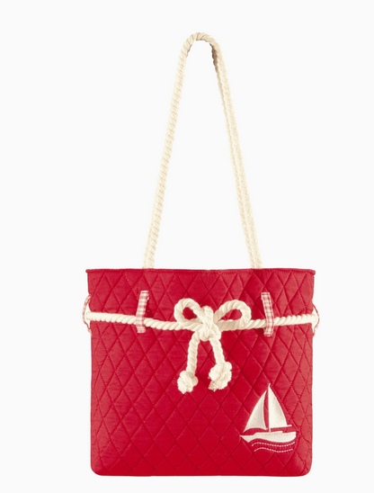 C & F HOME RUFFLE TOTE