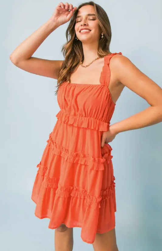 FLYING TOMATO BERMUDA DRESS