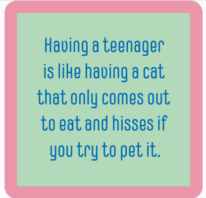 DRINKS ON ME COASTERS