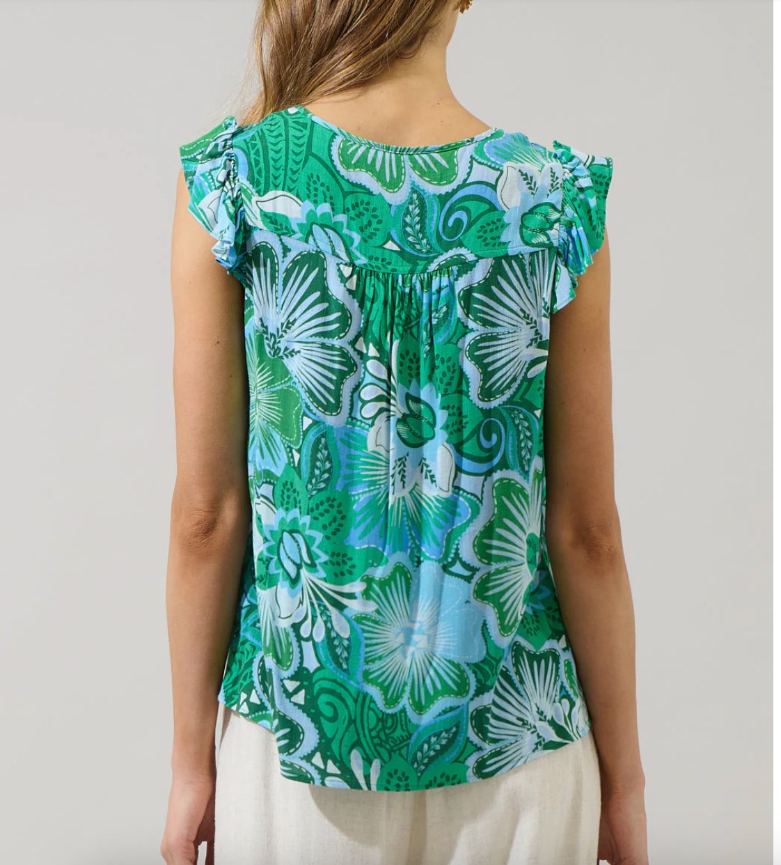 SUGARLIPS TANTI FLORAL TOP