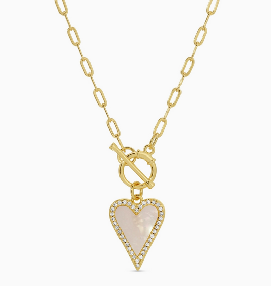 SPLENDID IRIS LOVER GIRL NECKLACE