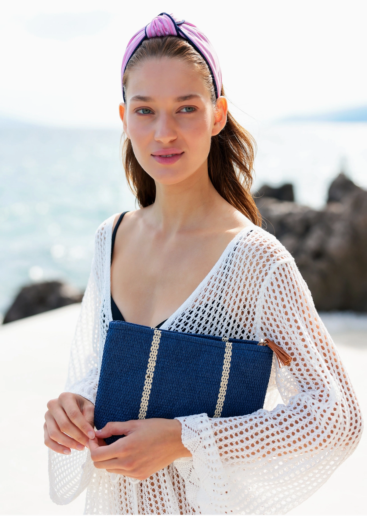 SHIRALEAH RIVA ZIP POUCH