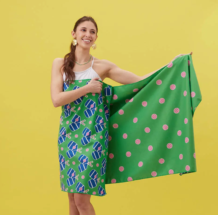 ROCKFLOWERPAPER REVERSIBLE BEACH TOWEL