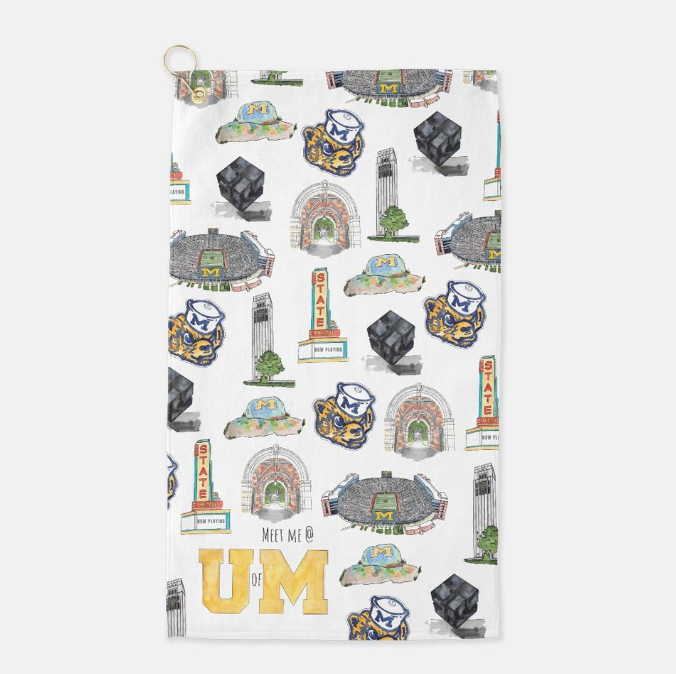 ABIGAIL LEIGH DESIGNS GOLF TOWELS