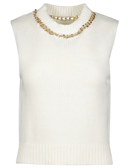 BISHOP + YOUNG CHAIN SWEATER