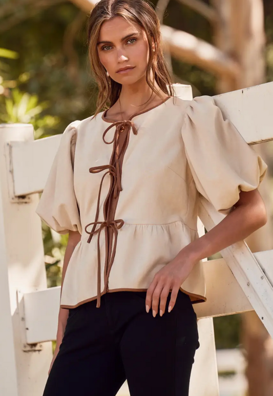 ODDI RYDER TIE TOP
