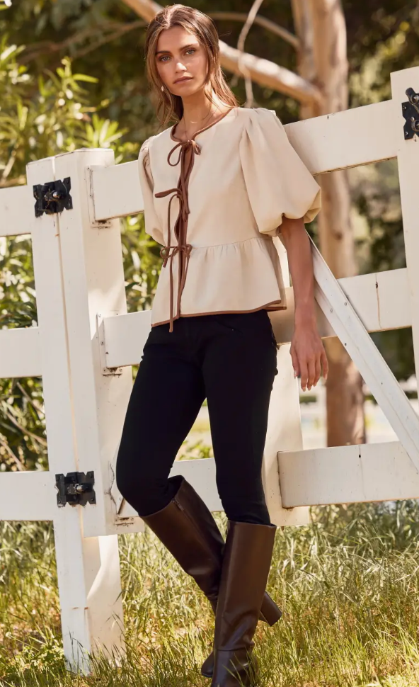 ODDI RYDER TIE TOP