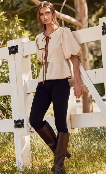 ODDI RYDER TIE TOP