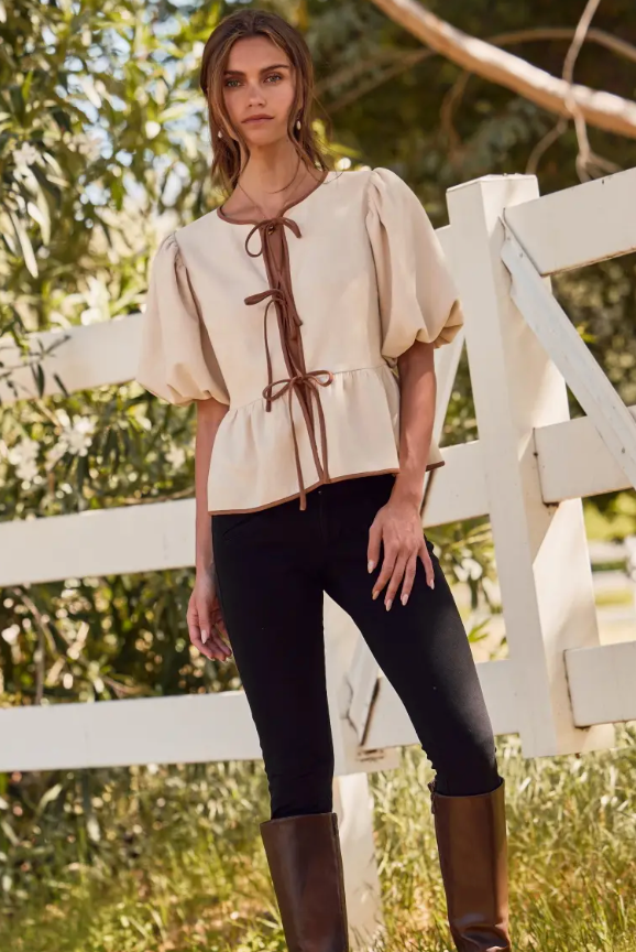 ODDI RYDER TIE TOP