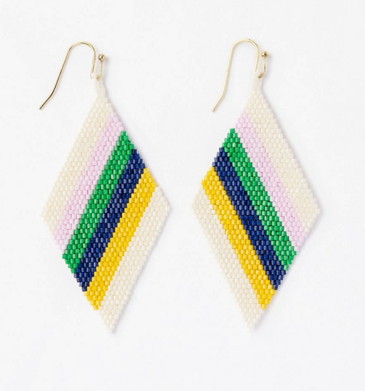 INK + ALLOY ZELDA STRIPE EARRINGS