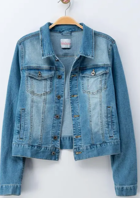 URBAN DAIZY DIRTY DENIM JACKET