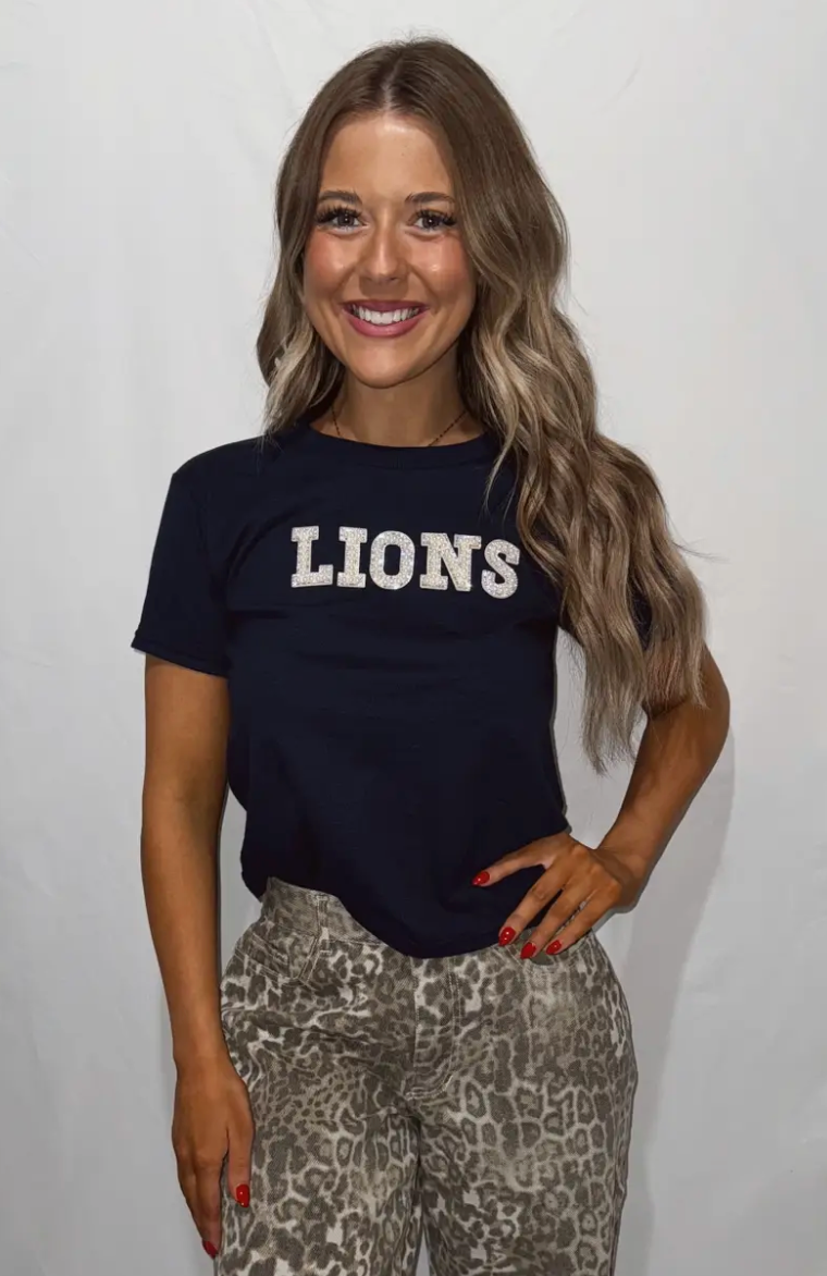 19 THE LABEL LIONS PEARL BABY TEE