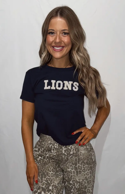 19 THE LABEL LIONS PEARL BABY TEE