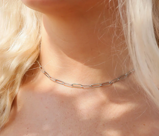 WJW PAPERCLIP NECKLACE