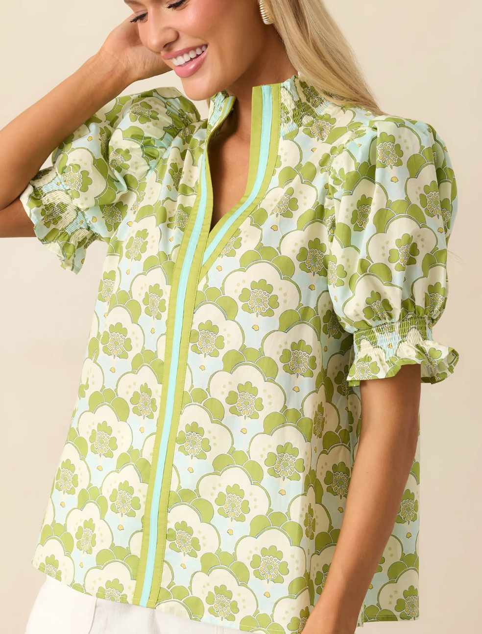 LITTLE DAISY CLOSET LUCKY GIRL BLOUSE