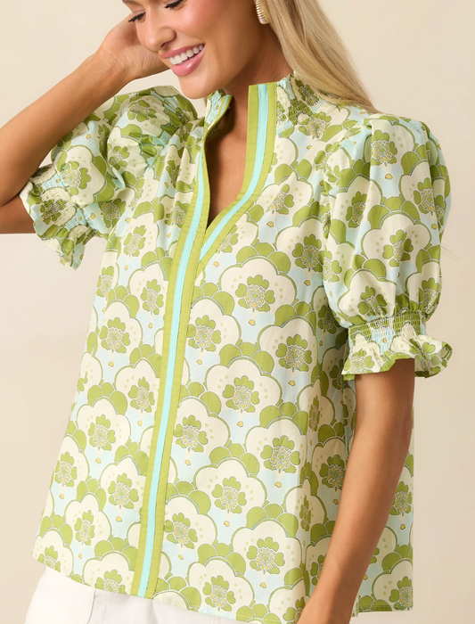 LITTLE DAISY CLOSET LUCKY GIRL BLOUSE