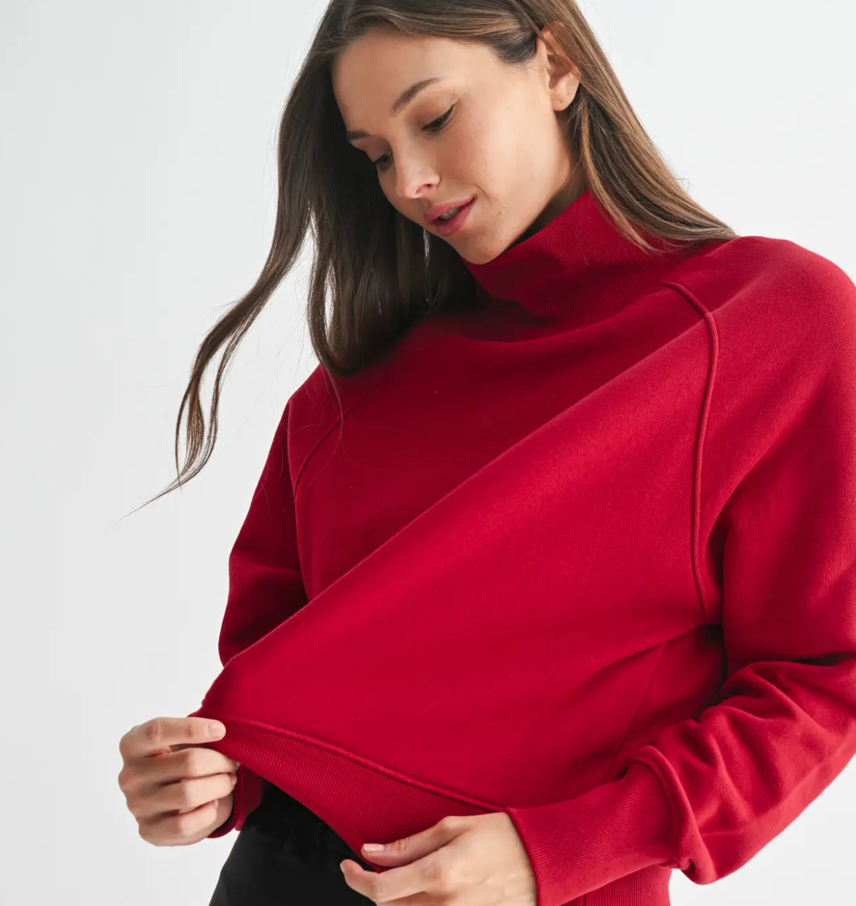 MONO B TALIA RAGLAN TOP