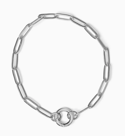 WJW LARGE LINK PAPERCLIP BRACELET