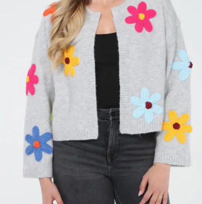 RAIN+ROSE MISS DAISY CARDIGAN