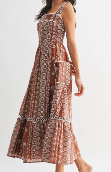 CAMELLIA BEVERLY BOHO DRESS