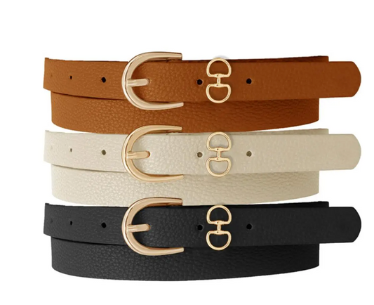 DOWNTOWN U-BUCKLE BELT