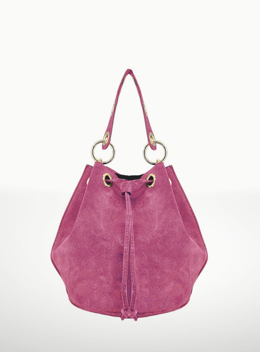 ITALIAN'S LEATHER BUCKET BAG