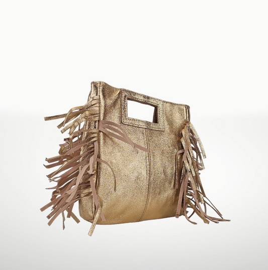 ITALIAN'S LEATHER FRINGE BAG