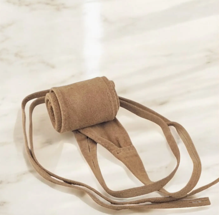 ITALIAN'S LEATHER SUEDE BELT