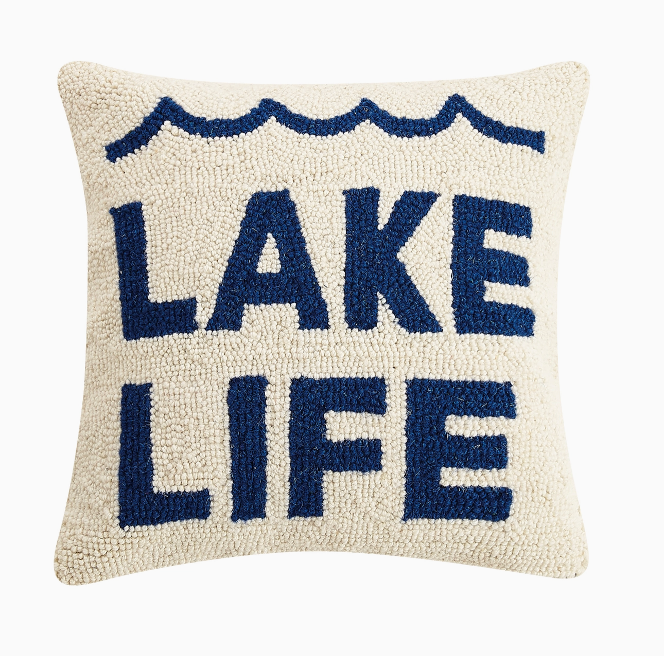 PEKING HANDICRAFT LAKE LIFE HOOK PILLOW