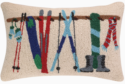 PEKING HANDICRAFT SKI HOOK PILLOW