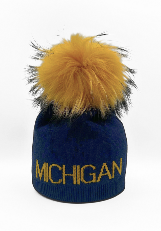 LINDA RICHARDS GAMEDAY POM BEANIE