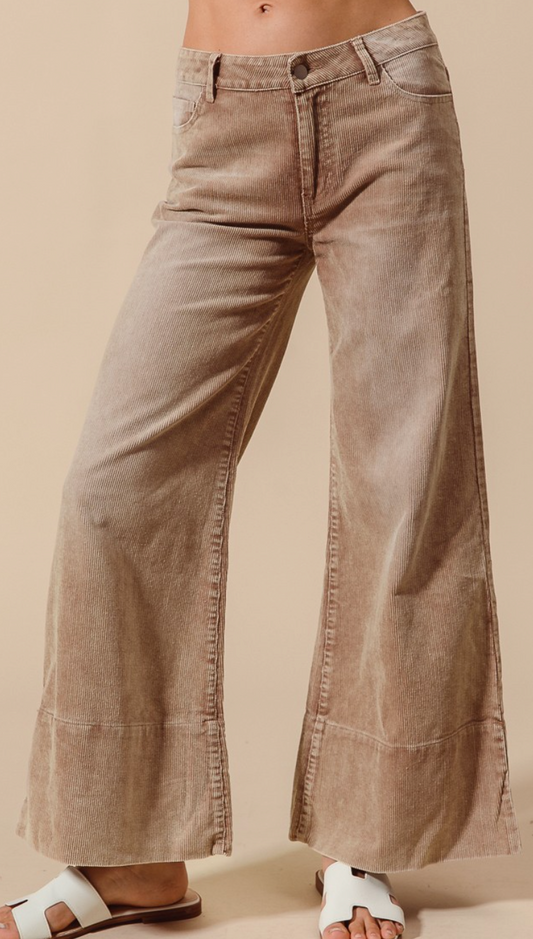 SO ME FLARED CORDUROY PANT
