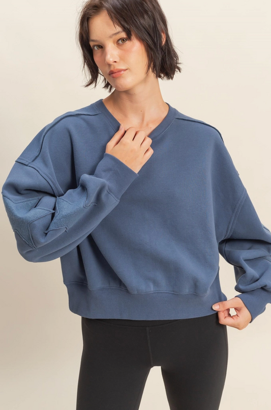 HYFVE STAR PATCH CREWNECK