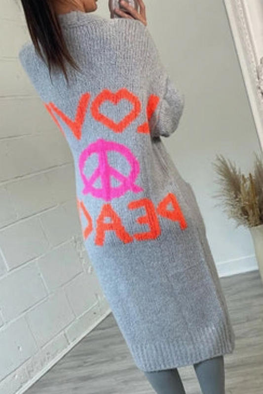 ROSA CLOTHING LEACE AND LOVE CARDIGAN
