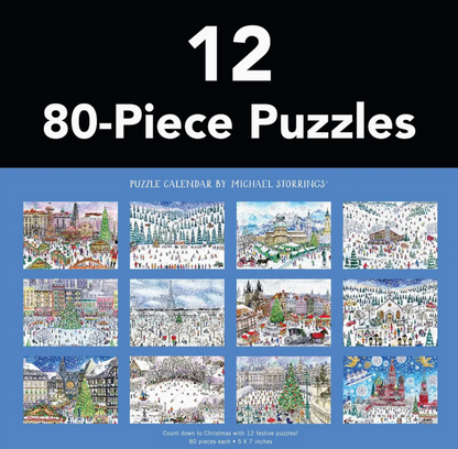 CHRONICLE BOOKS 12 DAYS OF XMAS PUZZLE