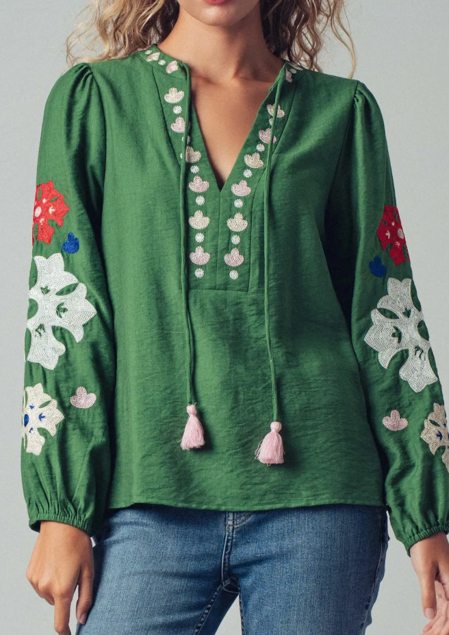 FASHION WEEK BETTY BOHO BLOUSE