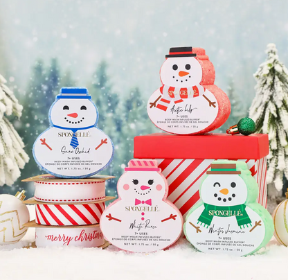 SPONGELLE SNOWMAN BUFFER