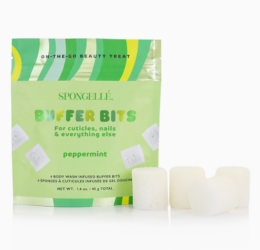 SPONGELLE PEPPERMINT BUFFER BITS